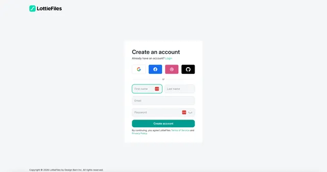 Create animations