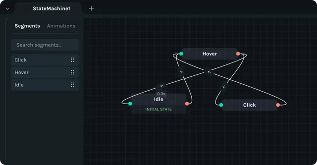Step 2 — State Machines tab