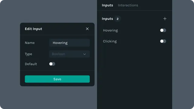 Step 2 — segments on the state canvas