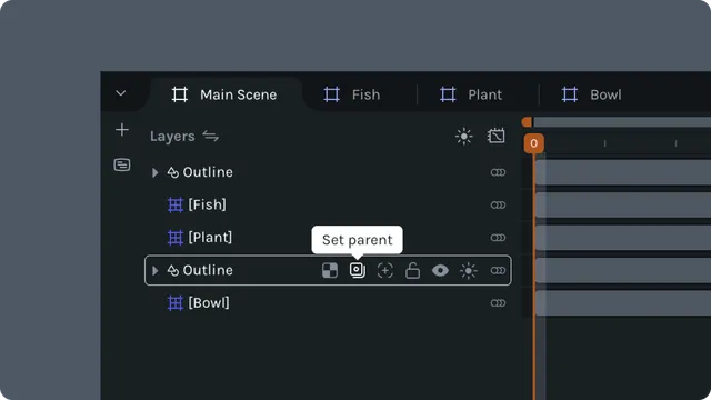 Set Parent