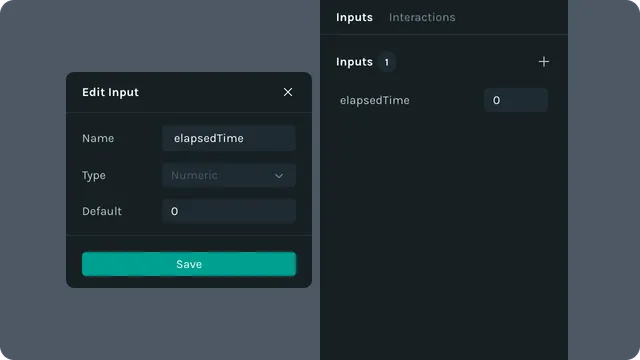 Step 3 — Numeric elapsedTime input