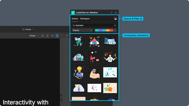 Explore search and filters in Webflow